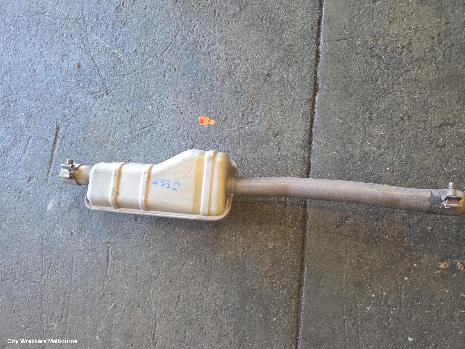 JEEP COMPASS EXHAUST SYSTEM, M6, 10/2017 ONWARDS