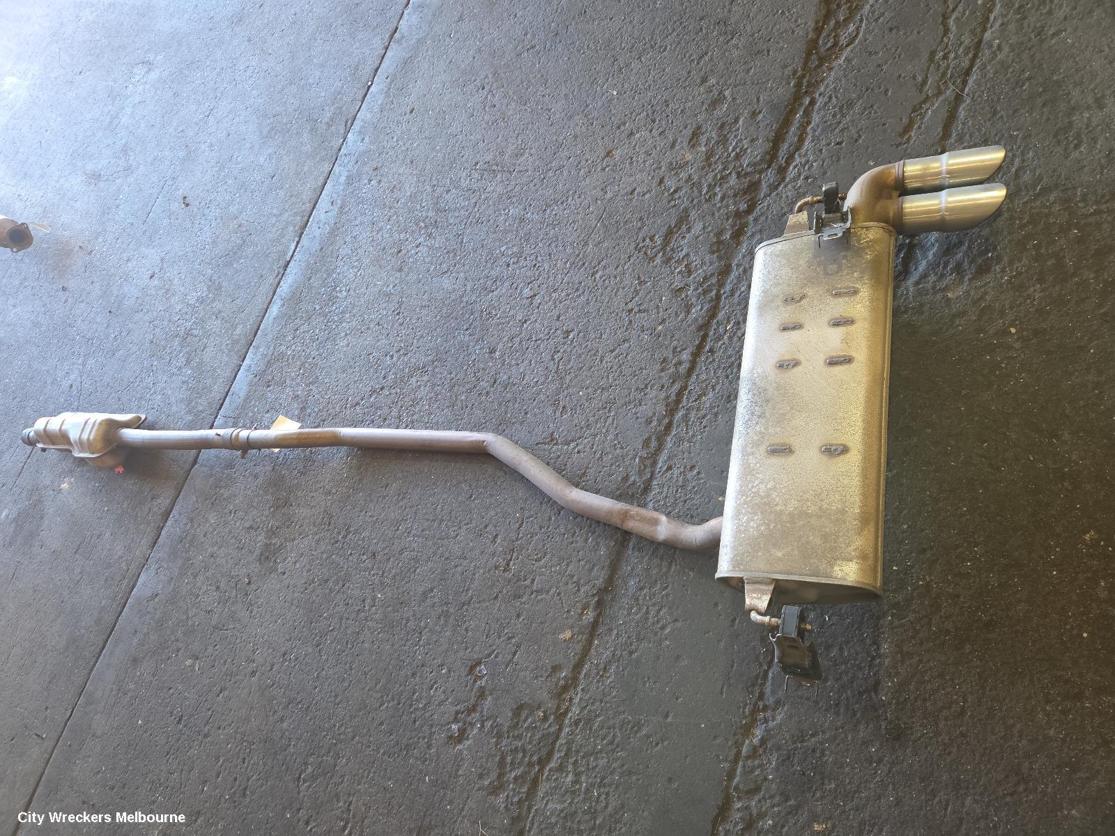 JEEP COMPASS EXHAUST SYSTEM, M6, 10/2017 ONWARDS