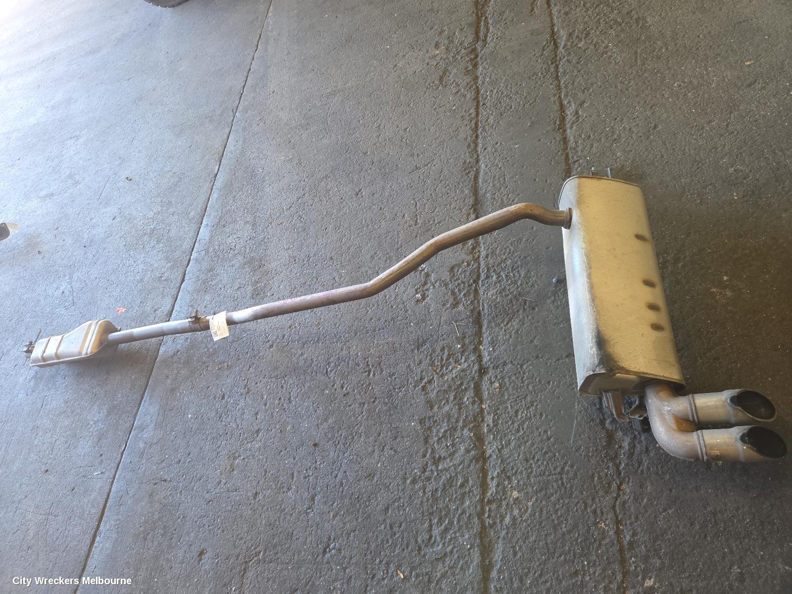 JEEP COMPASS EXHAUST SYSTEM, M6, 10/2017 ONWARDS