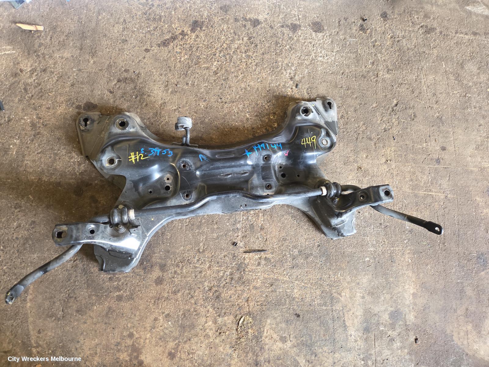 HYUNDAI ACCENT FRT XMEMBER/CRADLE, RB, CROSSMEMBER, 05/2011 - 12/2019