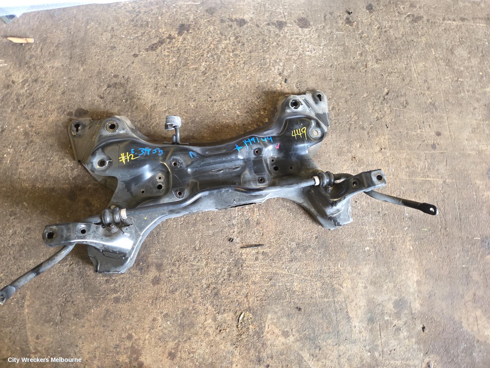 HYUNDAI ACCENT FRT XMEMBER/CRADLE, RB, CROSSMEMBER, 05/2011 - 12/2019