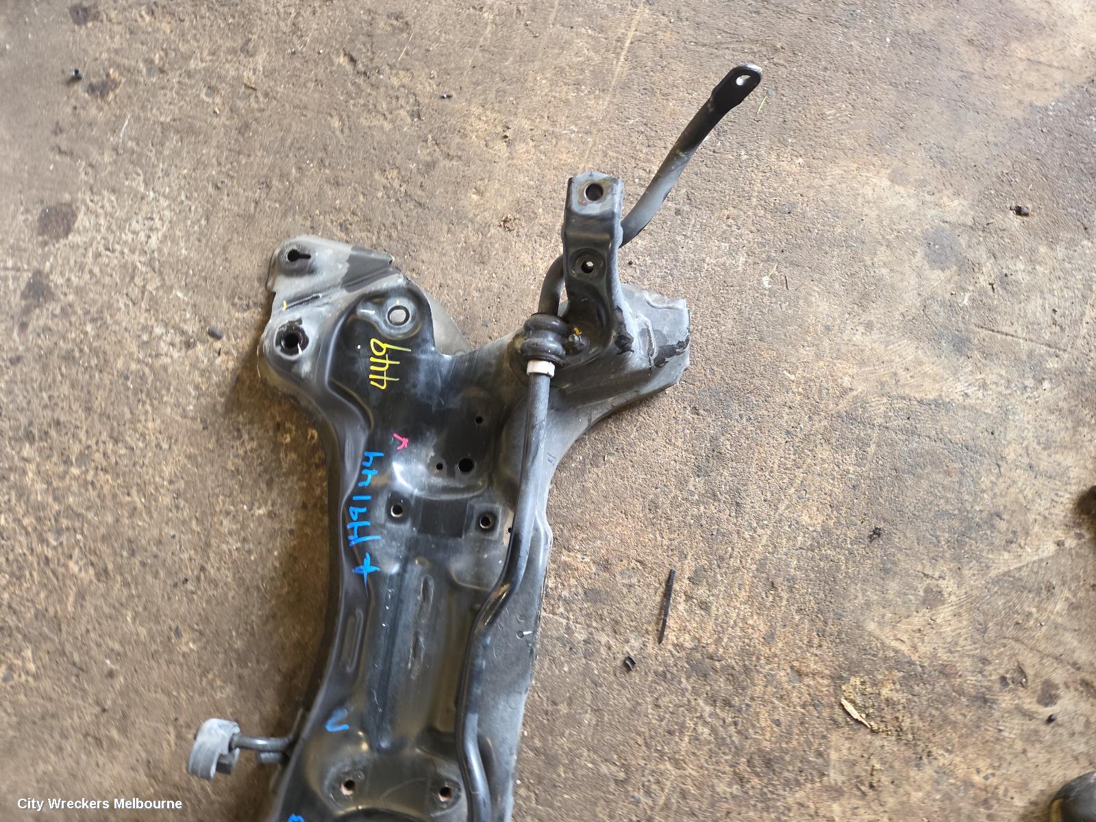 HYUNDAI ACCENT FRT XMEMBER/CRADLE, RB, CROSSMEMBER, 05/2011 - 12/2019