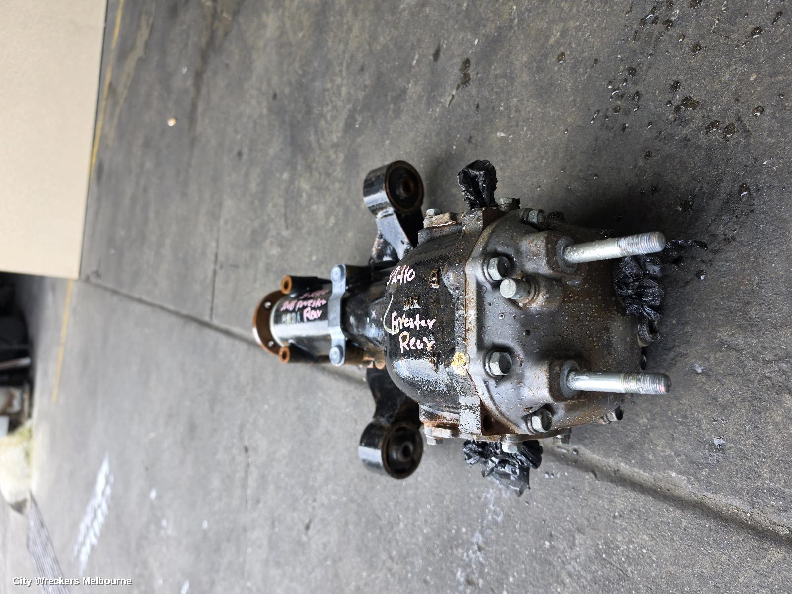 SUBARU FORESTER DIFFERENTIAL CENTRE, 2.0, EE20, MANUAL T/M, SJ, 4.444 RATIO, NON LSD (X3 CODE), 12/2012 - 08/2018