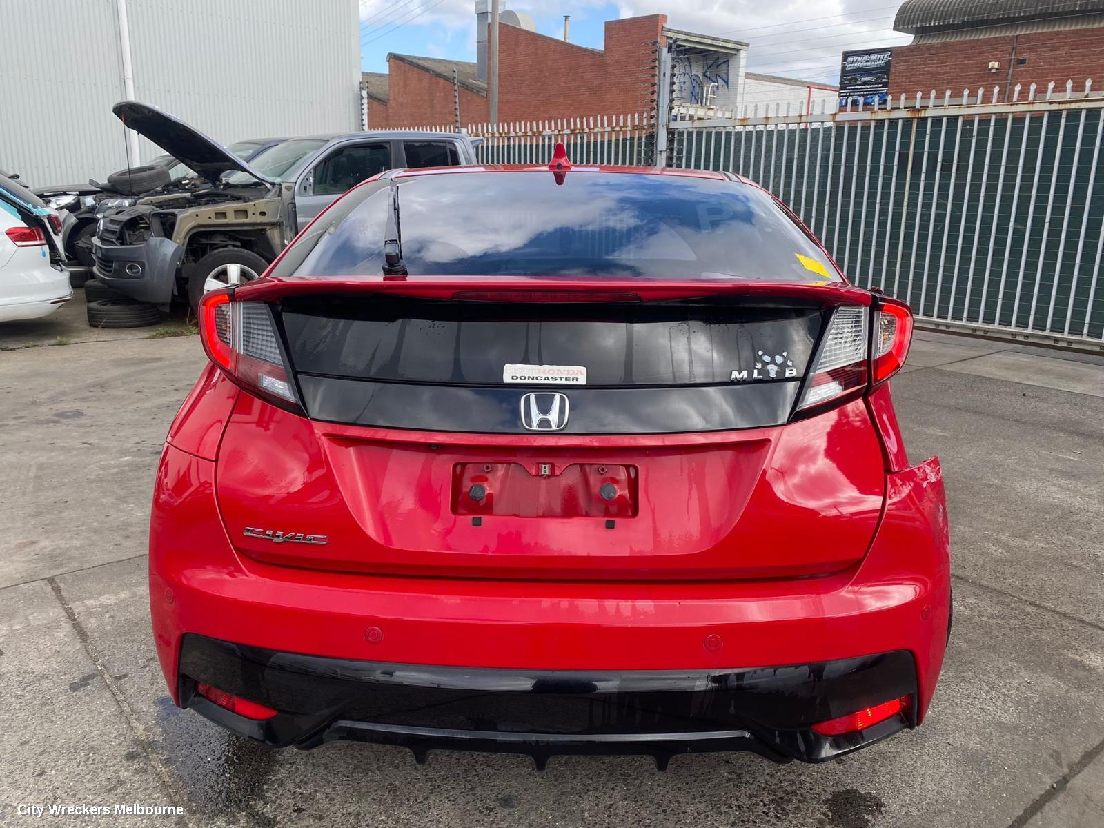 HONDA CIVIC LEFT FRONT WINDOW REG/MOTOR, 9TH GEN, HATCH (VIN SHHFK), 02/2012 - 04/2016