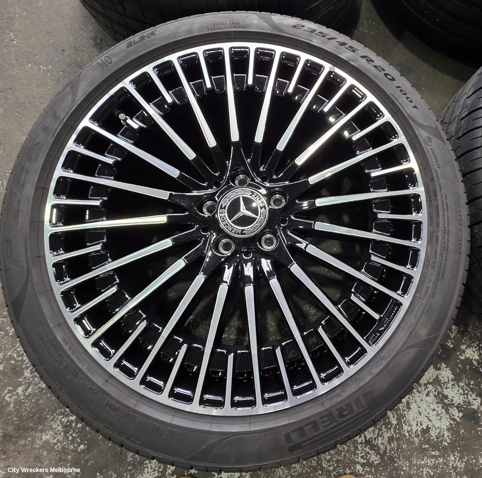 MERCEDES EQA WHEEL MAG, H243, FACTORY, 20X8.5IN, MULTISPOKE, BI-COLOUR, 01/2021 ONWARDS
