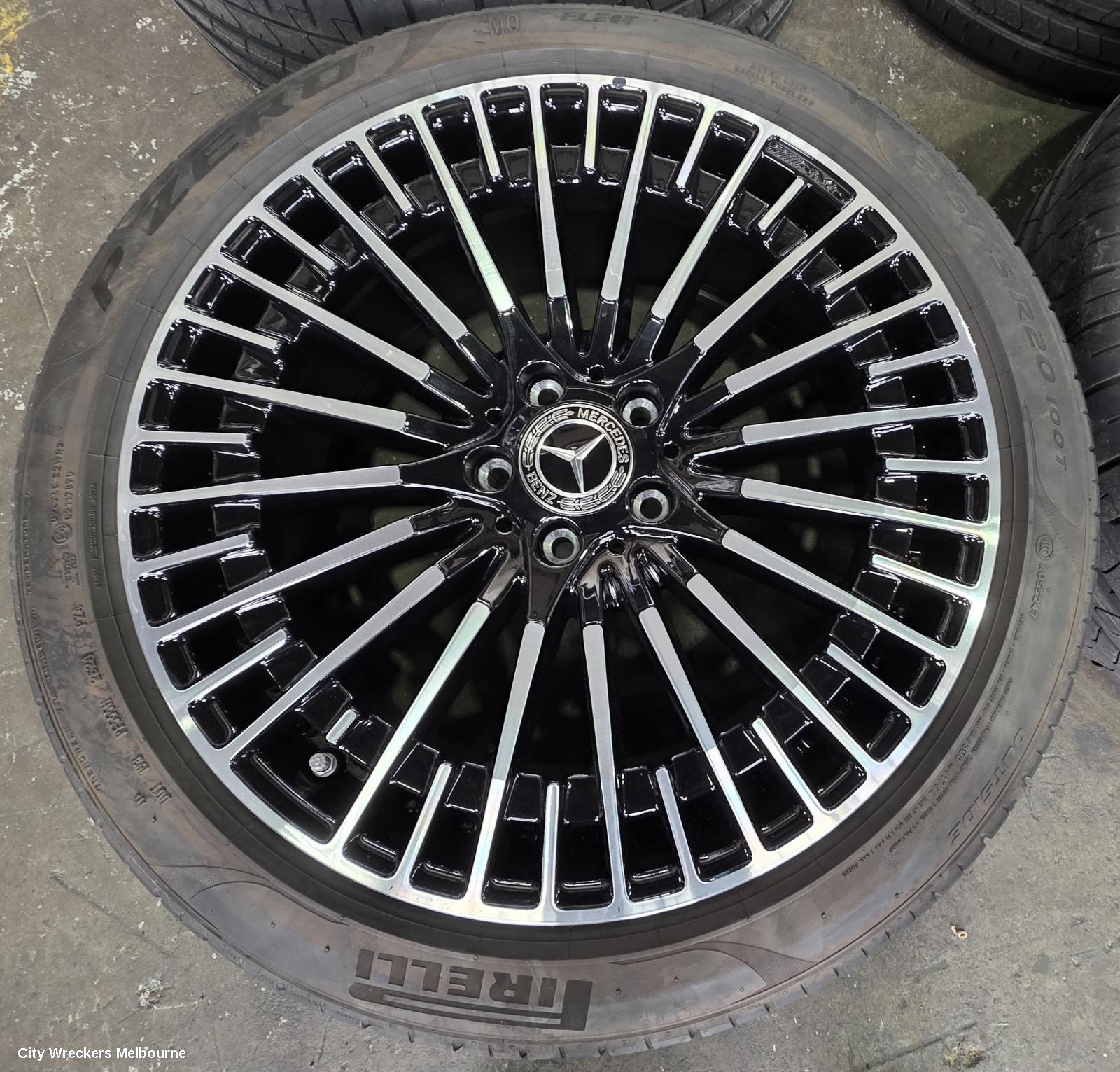 MERCEDES EQA WHEEL MAG, H243, FACTORY, 20X8.5IN, MULTISPOKE, BI-COLOUR, 01/2021 ONWARDS