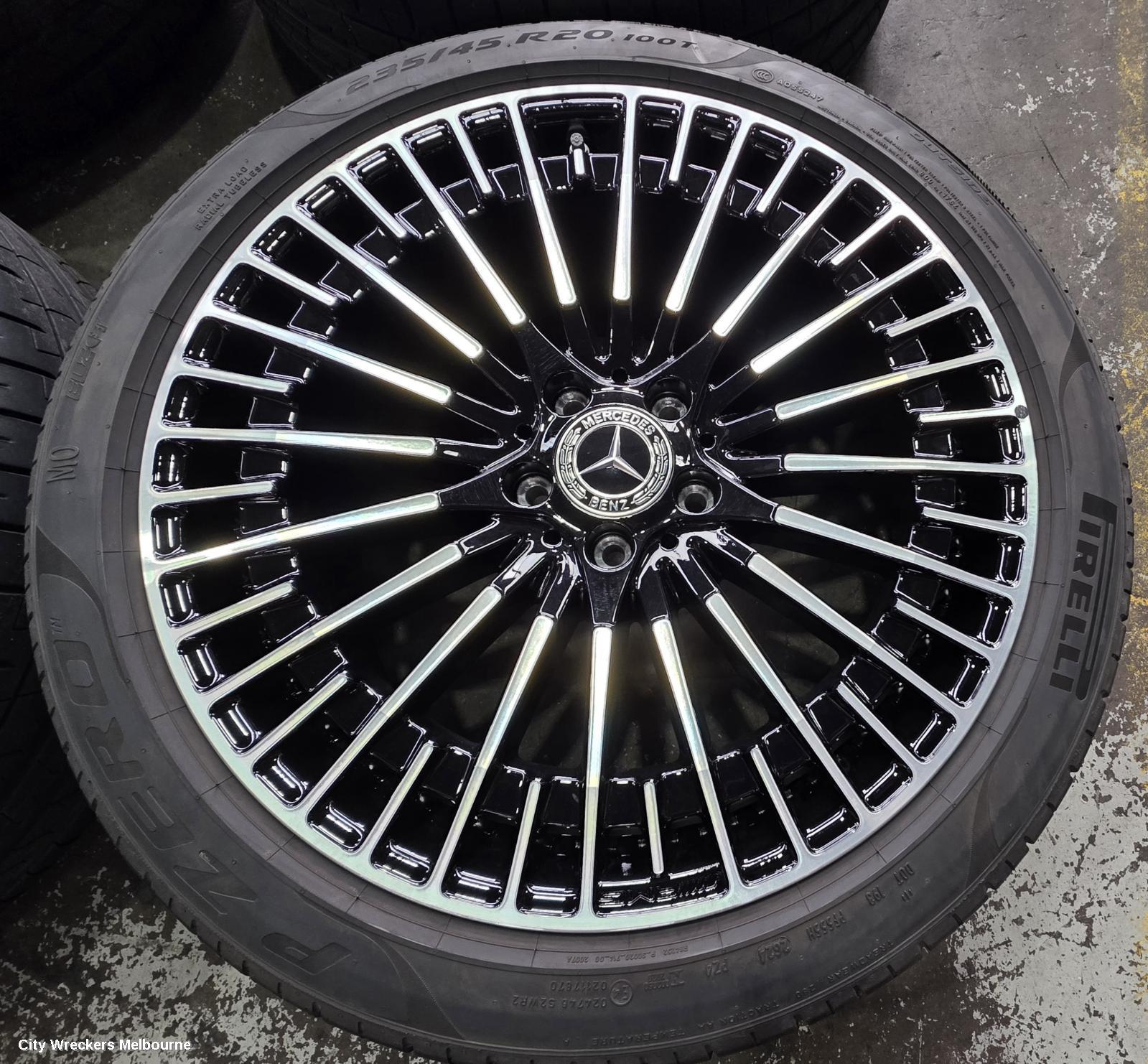 MERCEDES EQA WHEEL MAG, H243, FACTORY, 20X8.5IN, MULTISPOKE, BI-COLOUR, 01/2021 ONWARDS