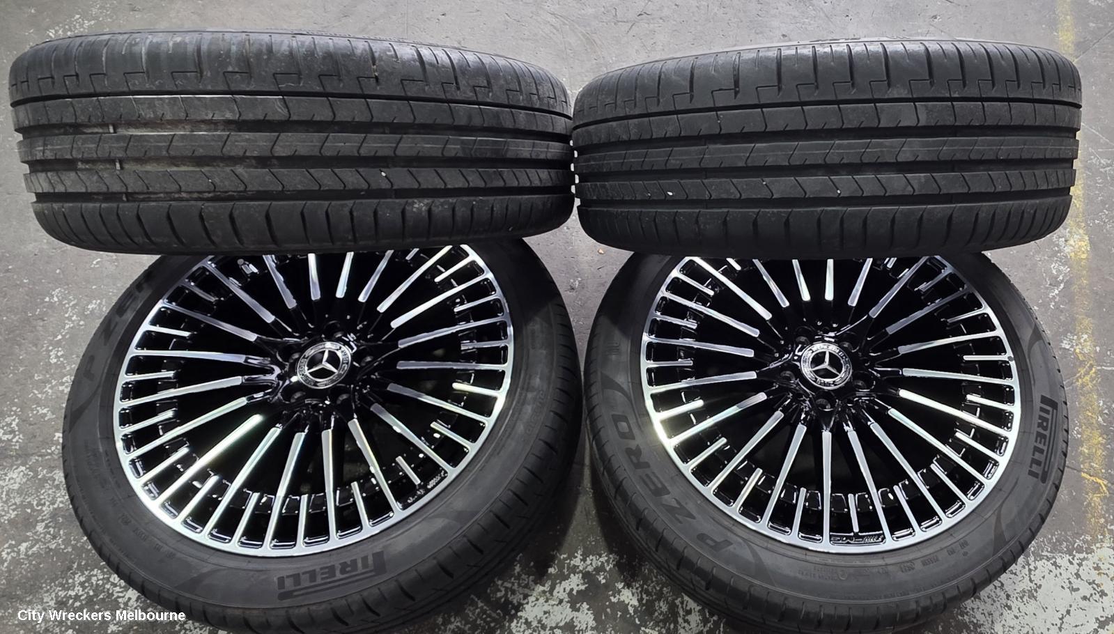 MERCEDES EQA WHEEL MAG, H243, FACTORY, 20X8.5IN, MULTISPOKE, BI-COLOUR, 01/2021 ONWARDS