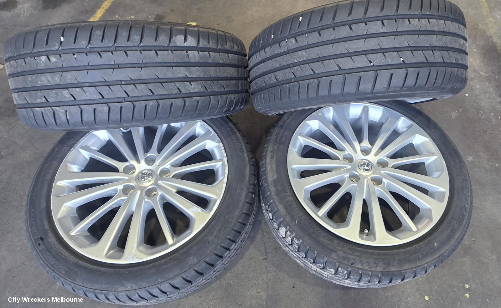 HOLDEN COMMODORE WHEEL MAG, FACTORY, 18X8.5IN, RS, ZB, 10/2017 - 12/2020