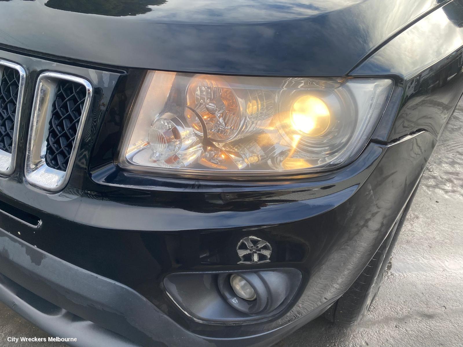 JEEP COMPASS RIGHT HEADLAMP, MK, QUAD REFLECTOR TYPE, 07/2011 - 06/2013