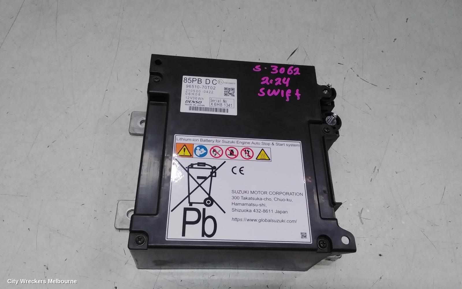 SUZUKI SWIFT BATTERY, UZ, 12/2023 ONWARDS