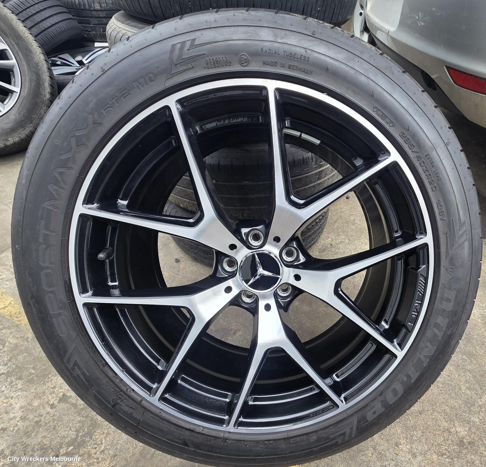 MERCEDES GLC CLASS WHEEL MAG, FACTORY, FRONT, 20X8.5IN, 5 TWIN SPOKE, BICOLOUR, X253/C253, 09/2019 - 03/2023