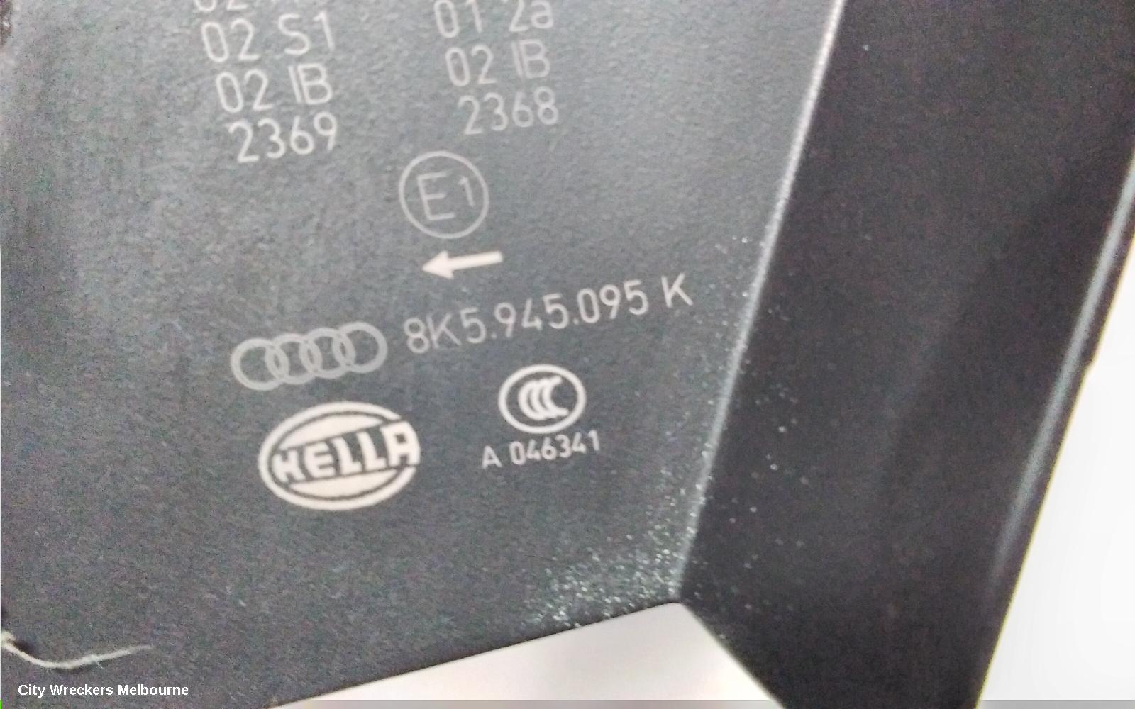 AUDI A4 LEFT TAILLIGHT, B8 8K (A4/S4), SEDAN, LED TYPE, 02/2008 - 06/2012