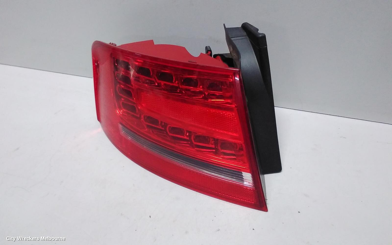 AUDI A4 LEFT TAILLIGHT, B8 8K (A4/S4), SEDAN, LED TYPE, 02/2008 - 06/2012