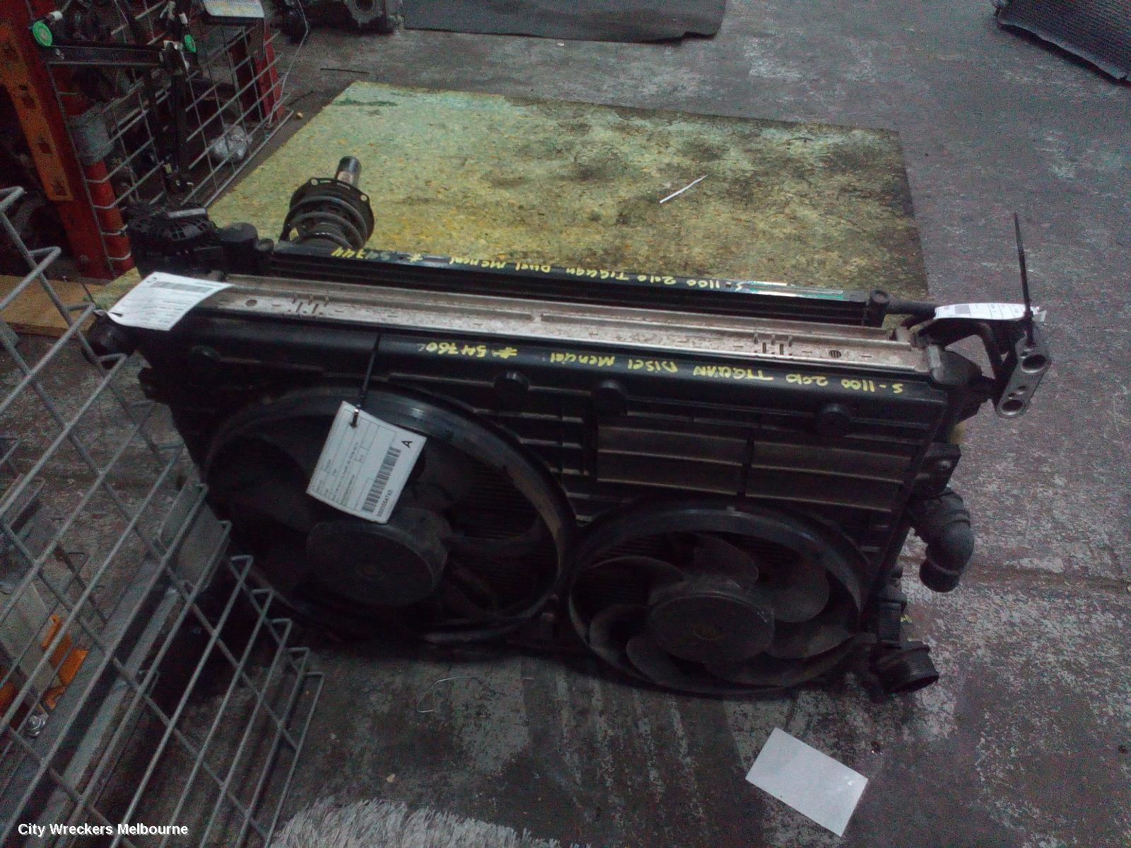 VOLKSWAGEN TIGUAN A/C CONDENSER, 5N, 05/2008 - 08/2016