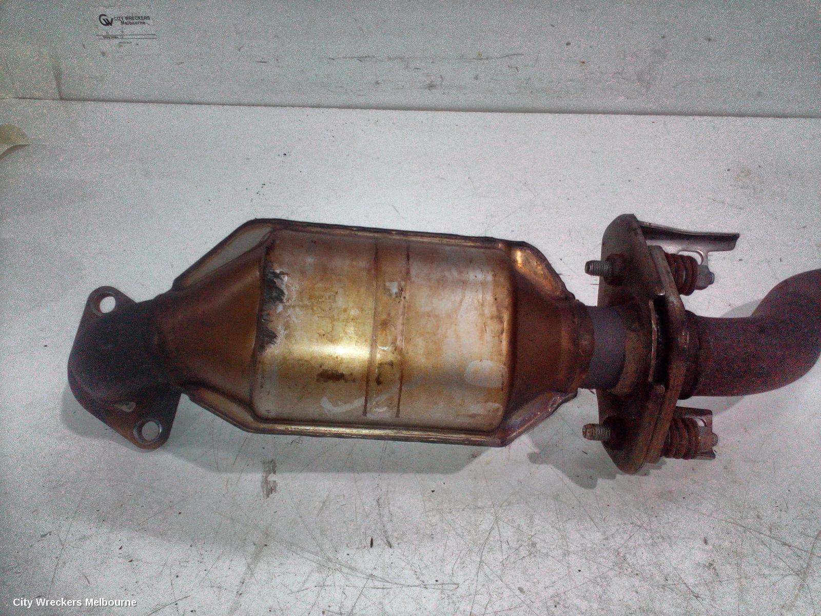 MITSUBISHI COLT CATALYTIC CONVERTER, UNDER CAR, RG, 01/2002 - 11/2011