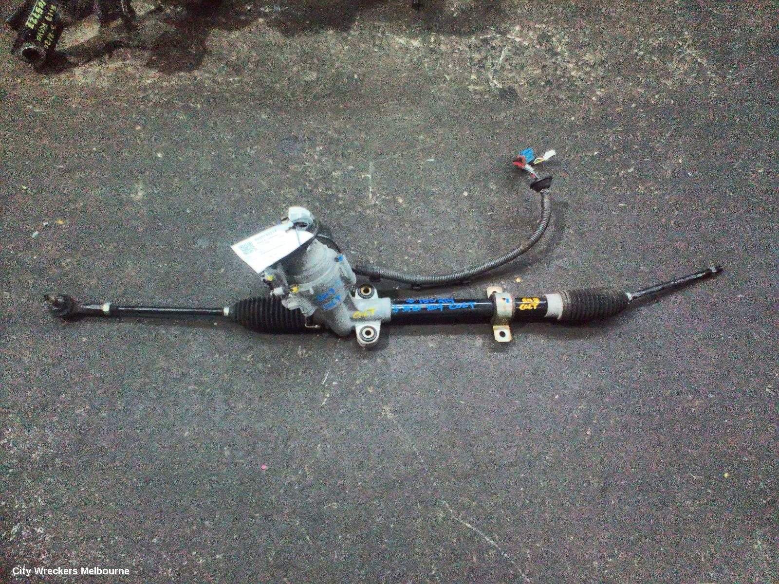 MITSUBISHI COLT STEERING BOX/RACK, RZ, TURBO, 10/2006 - 11/2008