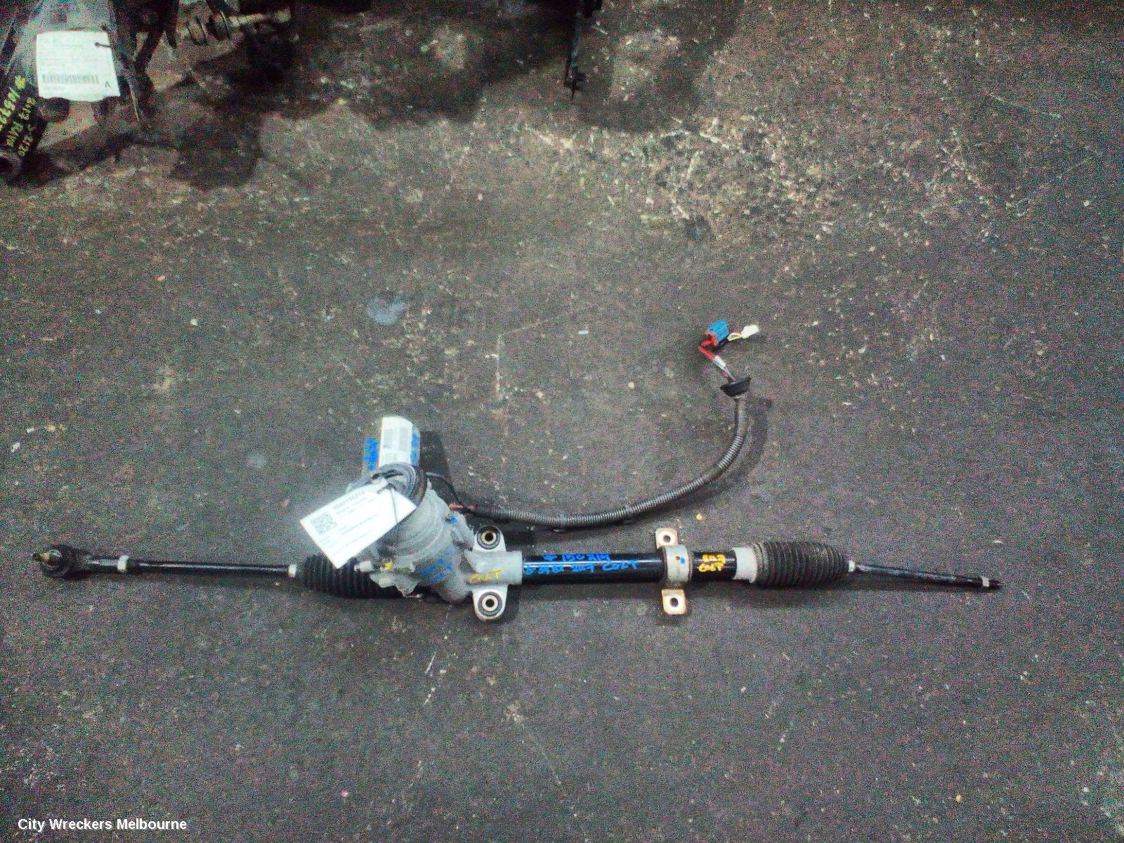 MITSUBISHI COLT STEERING BOX/RACK, RZ, TURBO, 10/2006 - 11/2008