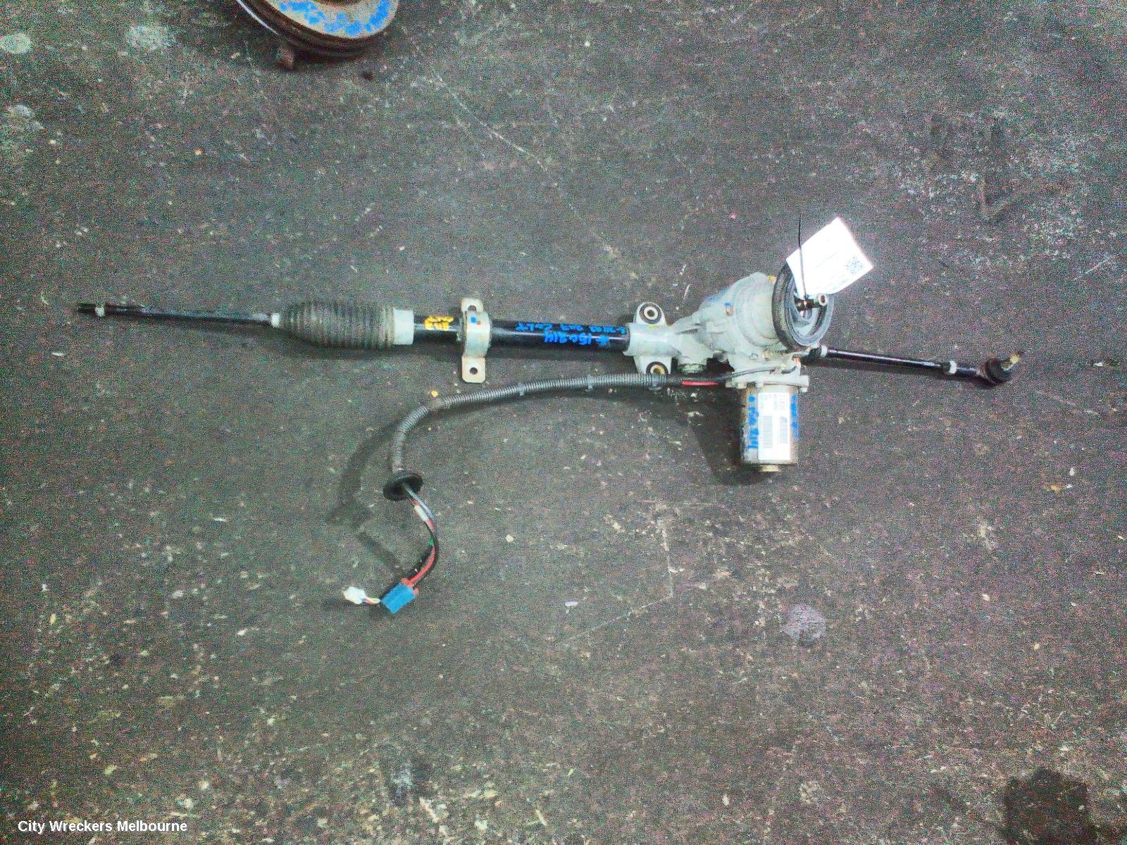 MITSUBISHI COLT STEERING BOX/RACK, RZ, TURBO, 10/2006 - 11/2008