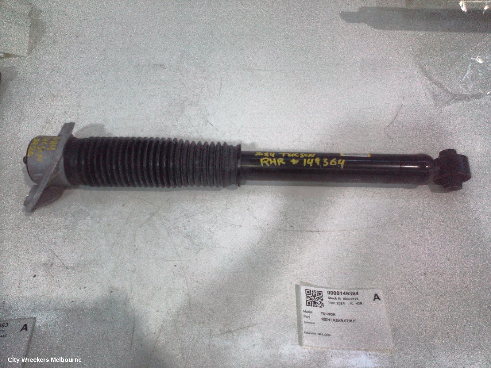 HYUNDAI TUCSON RIGHT REAR STRUT, NX4, 02/2021 ONWARDS