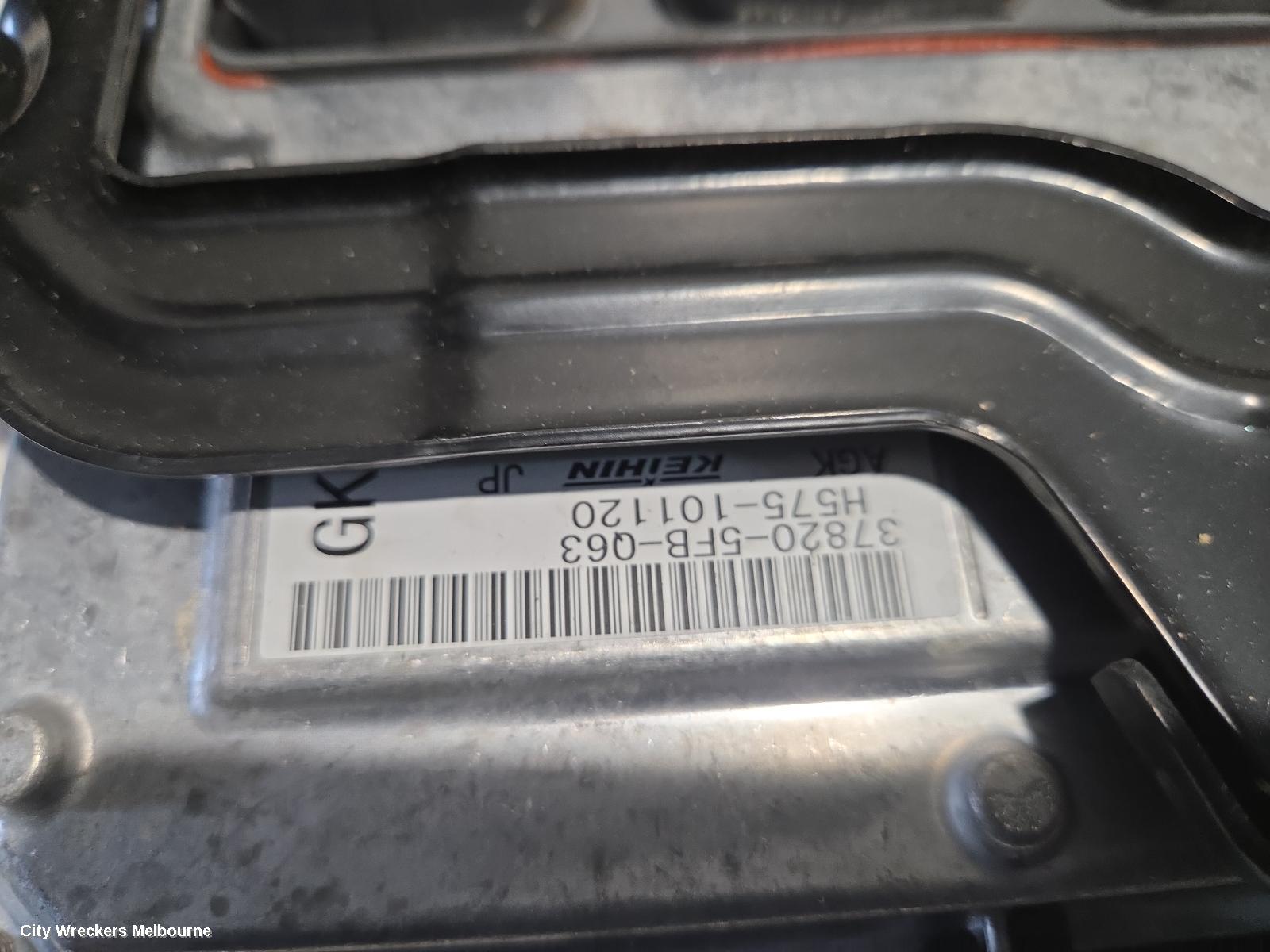 HONDA CIVIC ECU, 10TH GEN, ENGINE ECU, 1.8, PETROL, ECU ONLY, 05/2016 - 08/2021