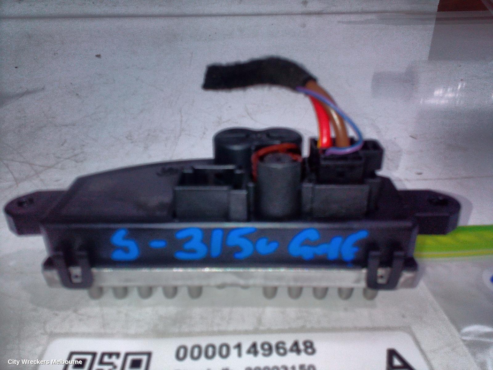 VOLKSWAGEN GOLF FAN SPEED RESISTOR, GEN 8, 09/2020 ONWARDS
