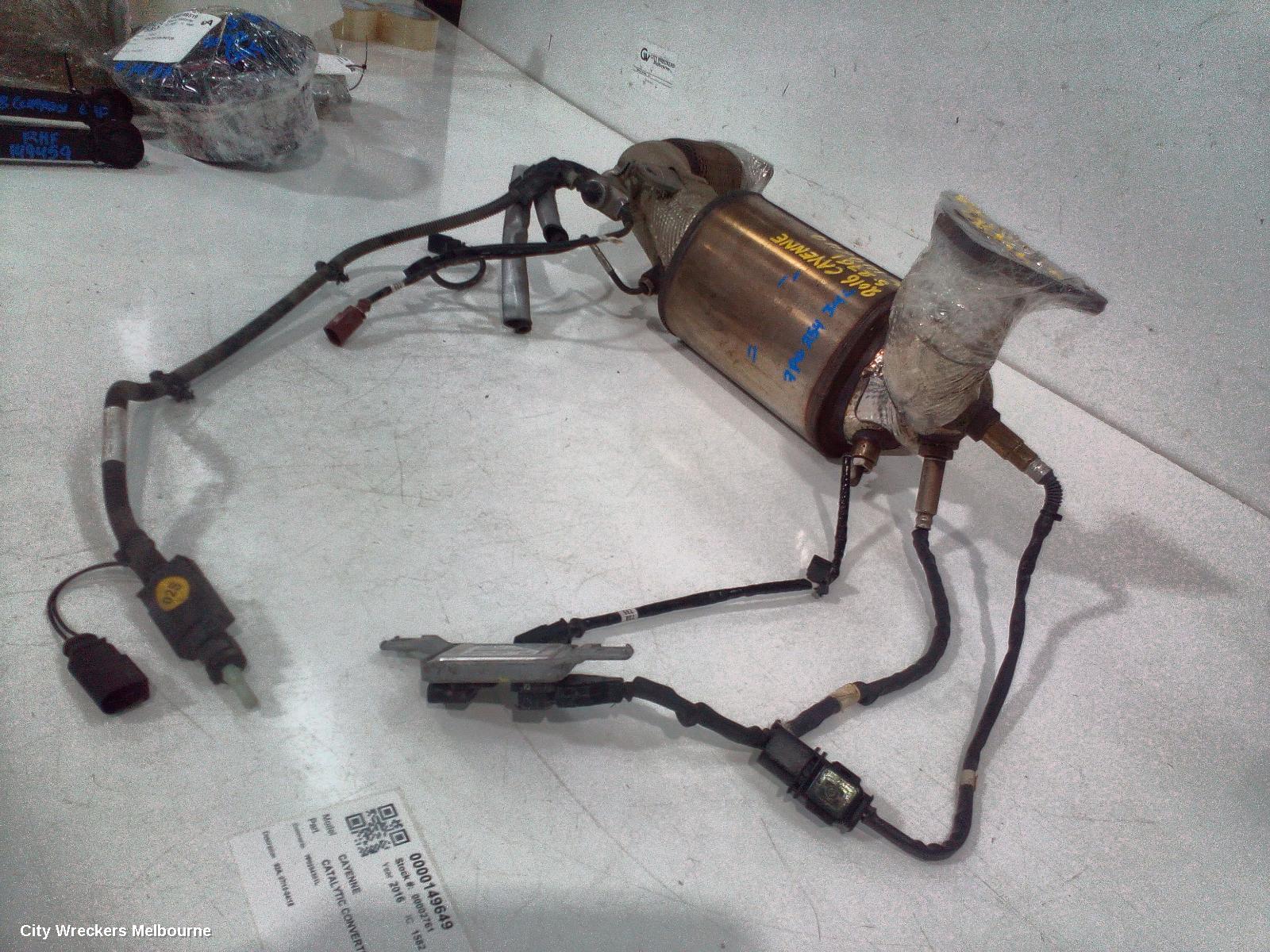 PORSCHE CAYENNE CATALYTIC CONVERTER, 92A, 07/2010 - 04/2018