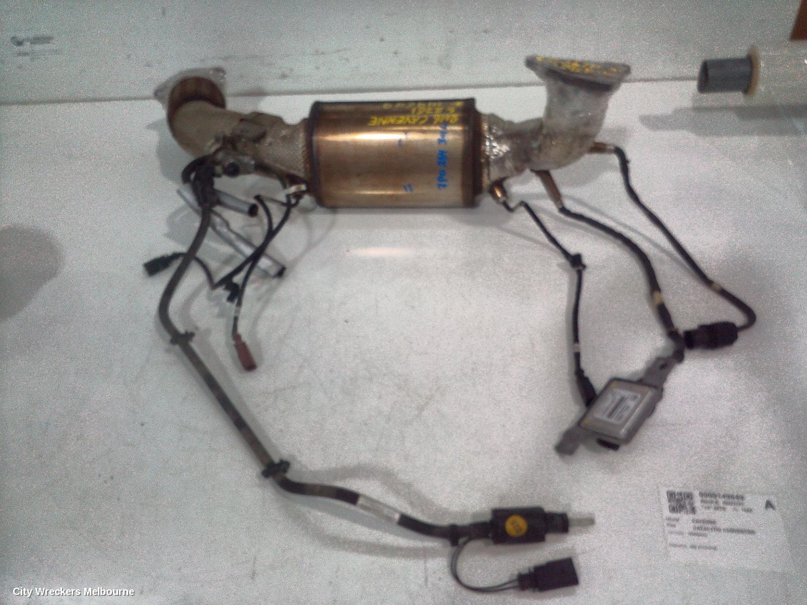 PORSCHE CAYENNE CATALYTIC CONVERTER, 92A, 07/2010 - 04/2018