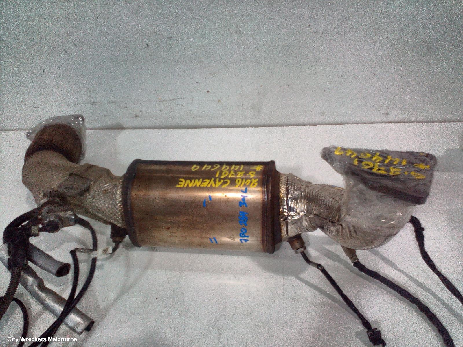 PORSCHE CAYENNE CATALYTIC CONVERTER, 92A, 07/2010 - 04/2018