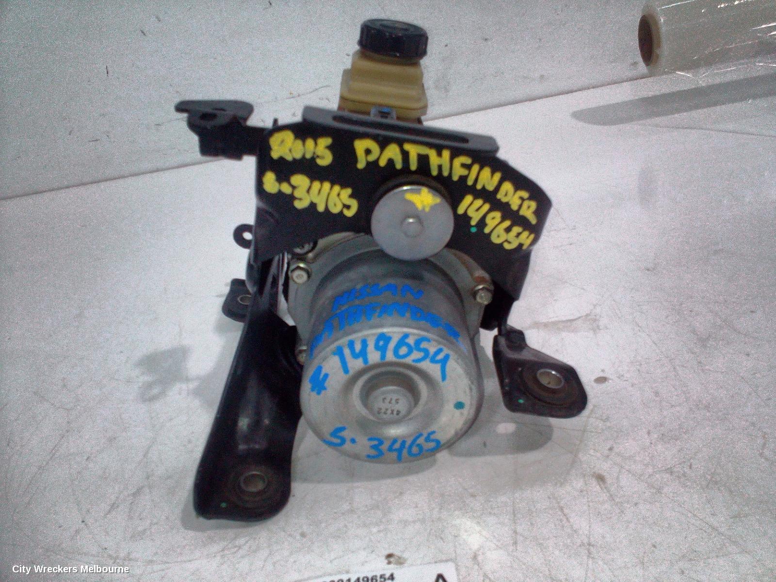 NISSAN PATHFINDER STEERING PUMP, R52, STEERING PUMP MOTOR, 06/2013 - 04/2021