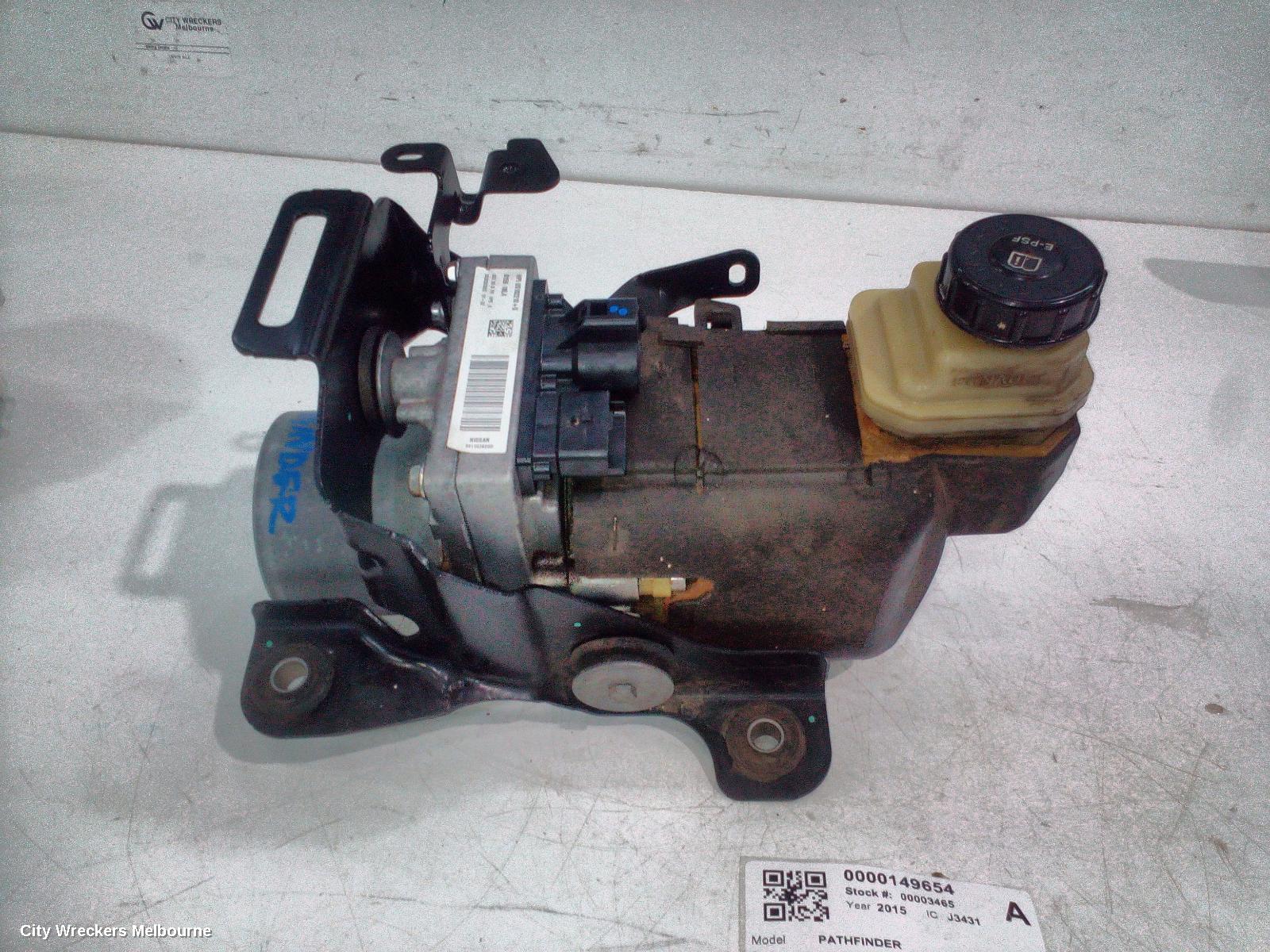 NISSAN PATHFINDER STEERING PUMP, R52, STEERING PUMP MOTOR, 06/2013 - 04/2021