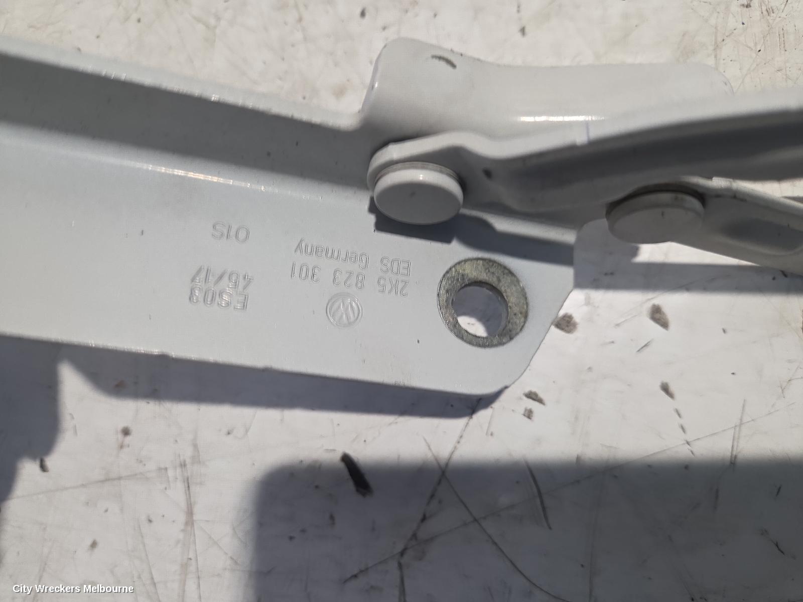 VOLKSWAGEN CADDY BONNET HINGE/STRUT, 2KN, HINGES (PAIR), 12/2015 - 02/2021