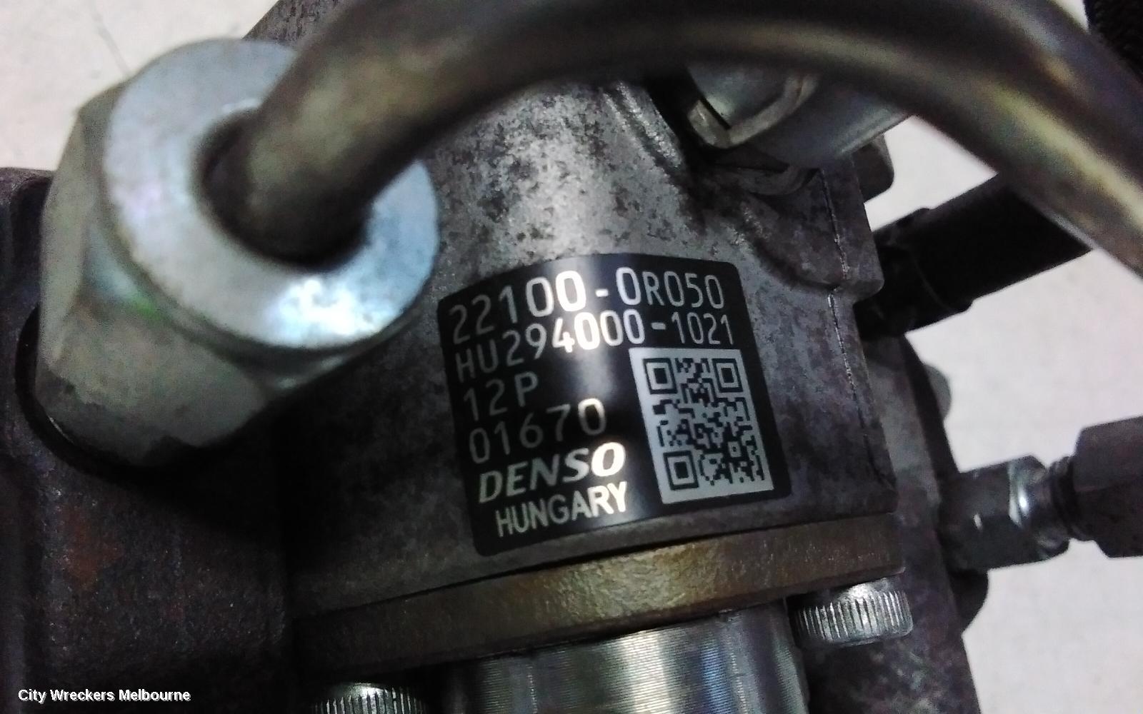 TOYOTA RAV4 INJECTOR PUMP, DIESEL, 2.2, 2AD-FTV, TURBO, ALA49R, 12/2012 - 12/2018