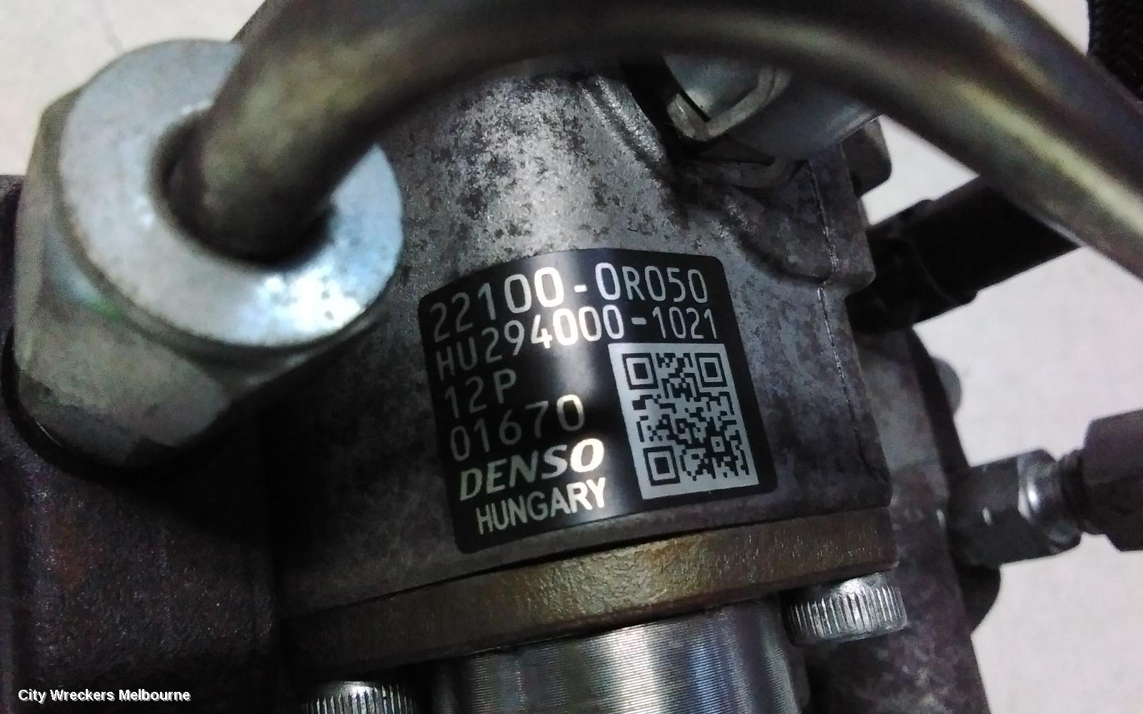 TOYOTA RAV4 INJECTOR PUMP, DIESEL, 2.2, 2AD-FTV, TURBO, ALA49R, 12/2012 - 12/2018