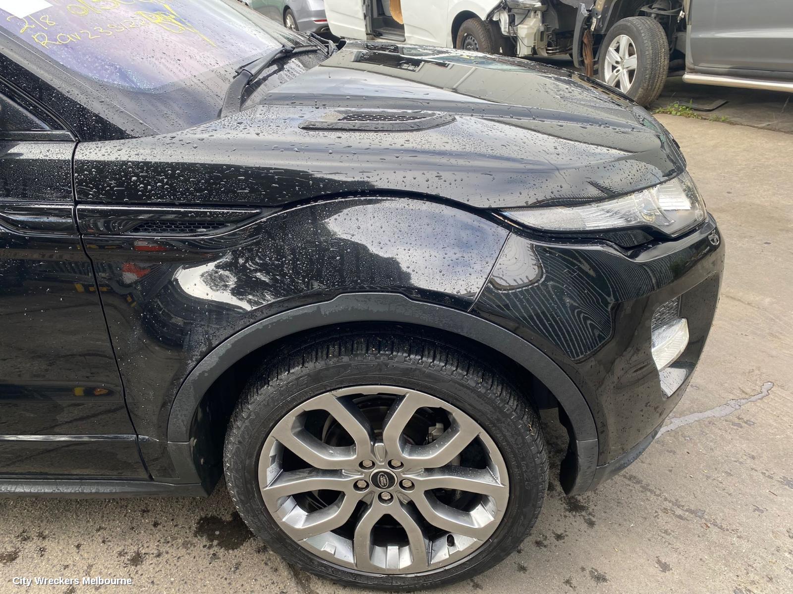LAND ROVER RANGEROVER EVOQUE RIGHT FRONT DOOR WINDOW, L538, 11/2011 - 01/2019