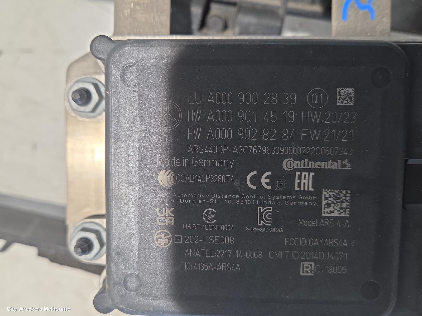 MERCEDES EQA REVERSE CAMERA, H243, 01/2021 ONWARDS