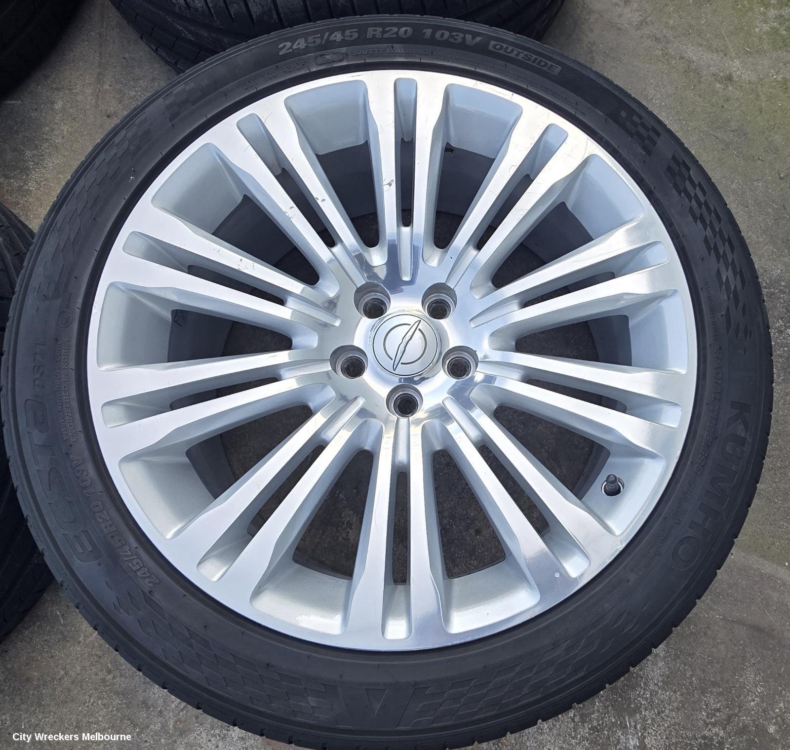 CHRYSLER 300C WHEEL MAG, FACTORY, 20X8IN, LUXURY, LX2, 12/2011 - 12/2014