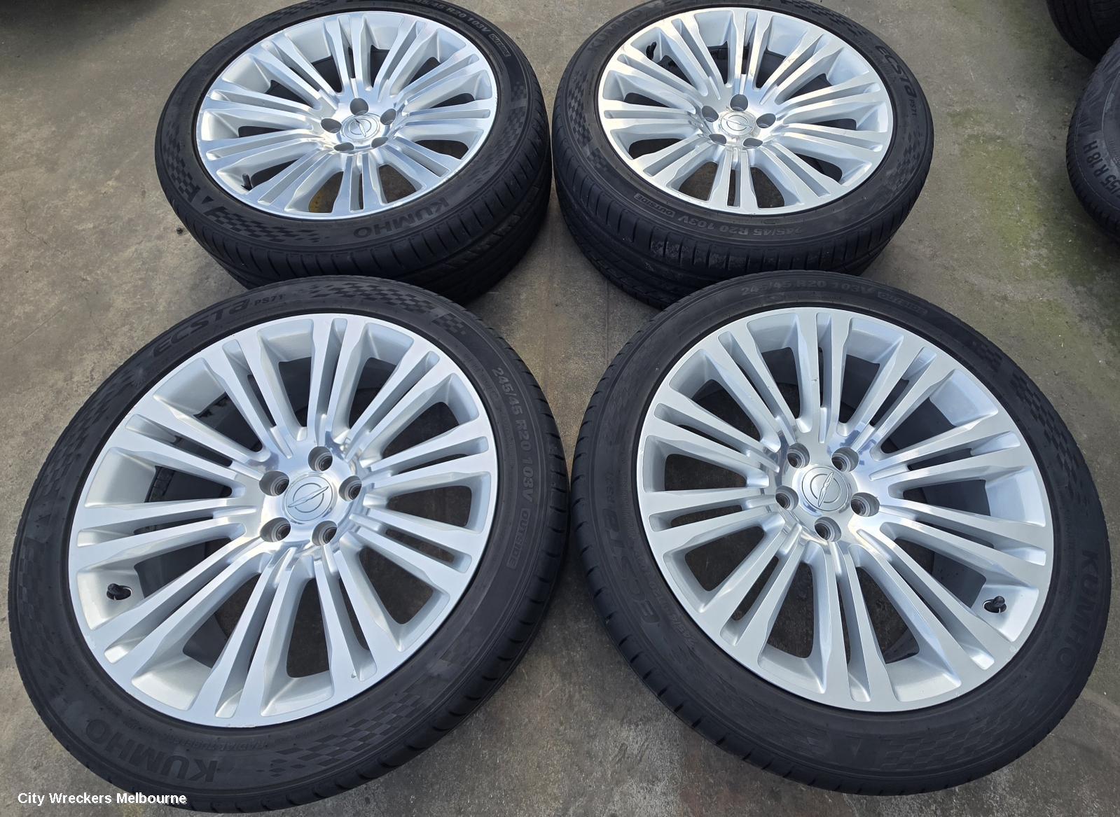 CHRYSLER 300C WHEEL MAG, FACTORY, 20X8IN, LUXURY, LX2, 12/2011 - 12/2014