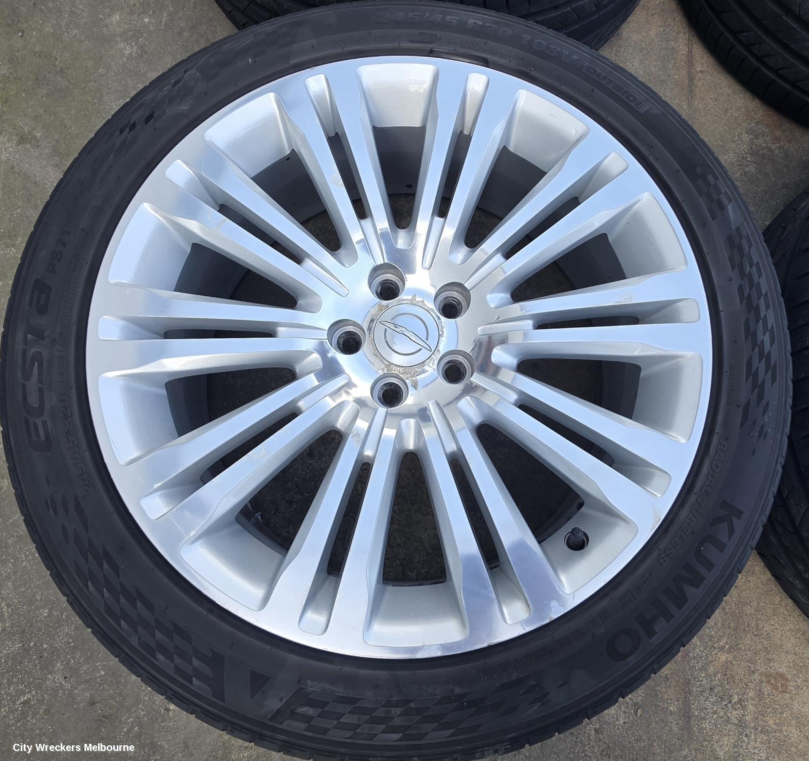 CHRYSLER 300C WHEEL MAG, FACTORY, 20X8IN, LUXURY, LX2, 12/2011 - 12/2014