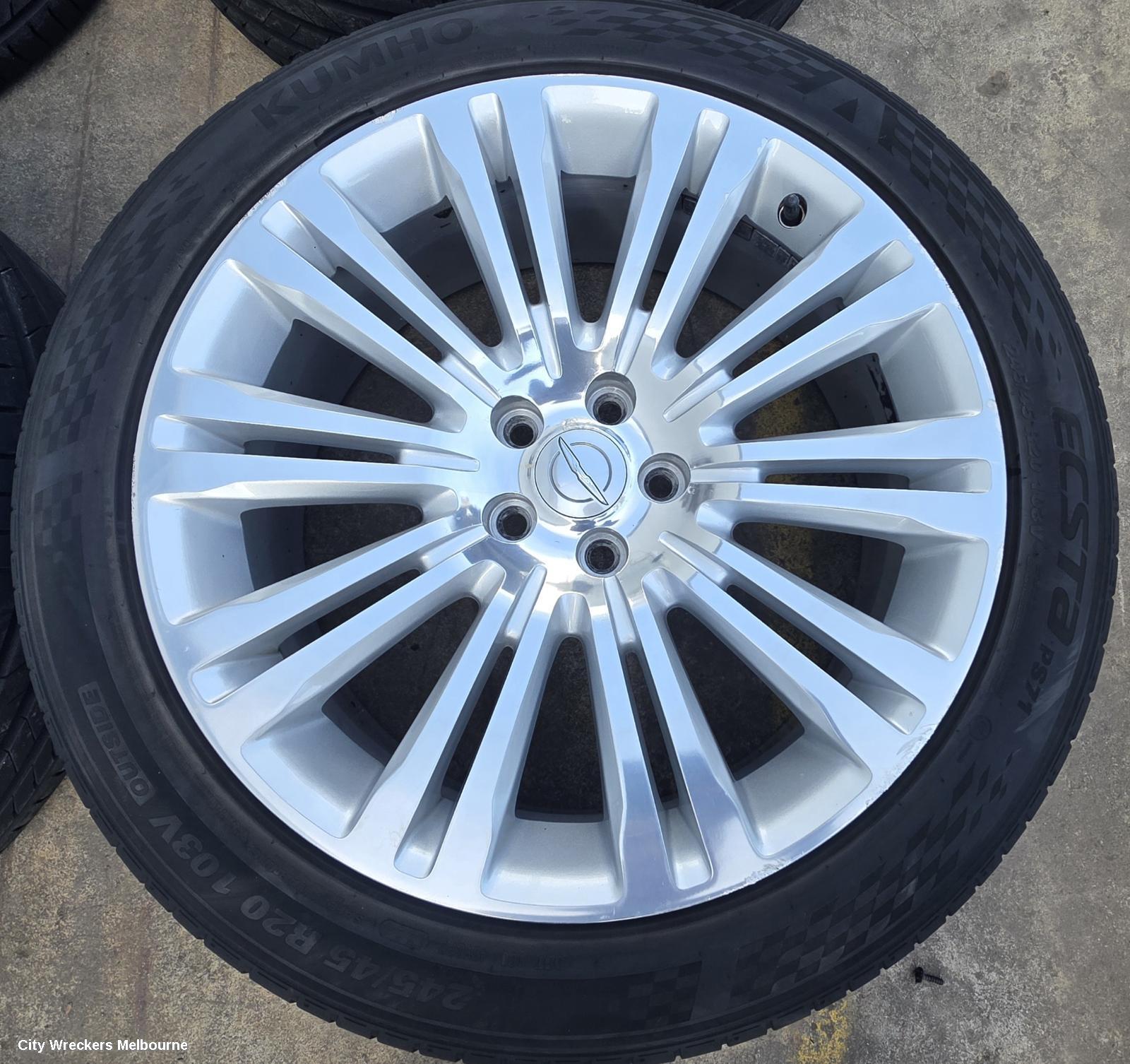 CHRYSLER 300C WHEEL MAG, FACTORY, 20X8IN, LUXURY, LX2, 12/2011 - 12/2014