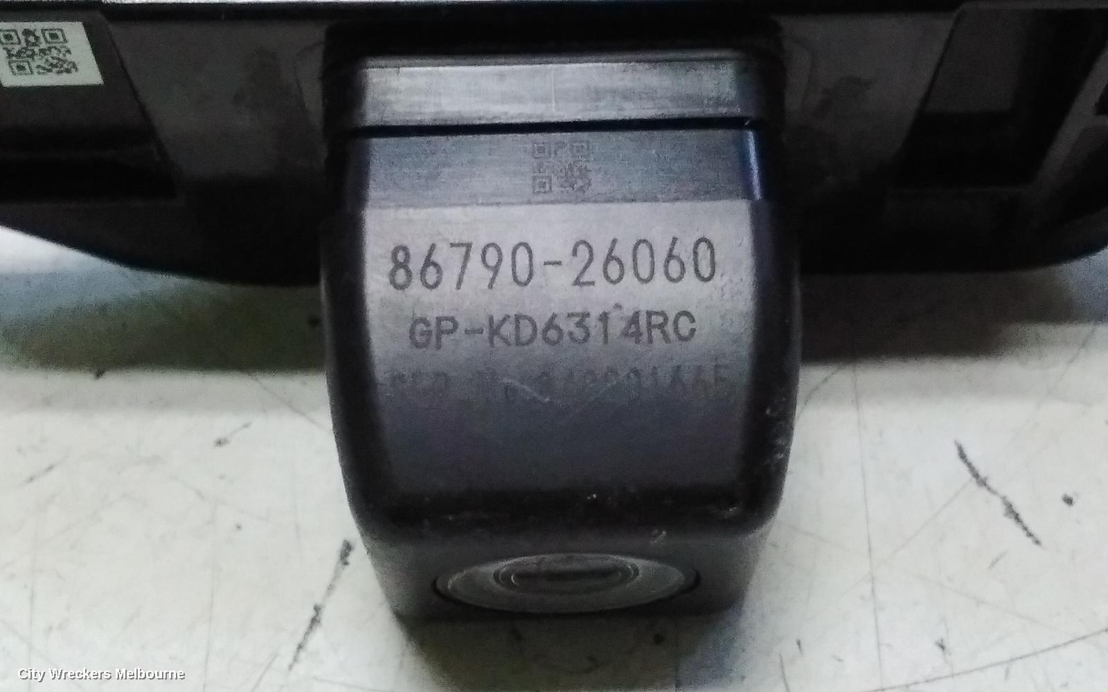 TOYOTA HIACE REVERSE CAMERA, REVERSE CAMERA, TRH/KDH, 03/2005 - 04/2019
