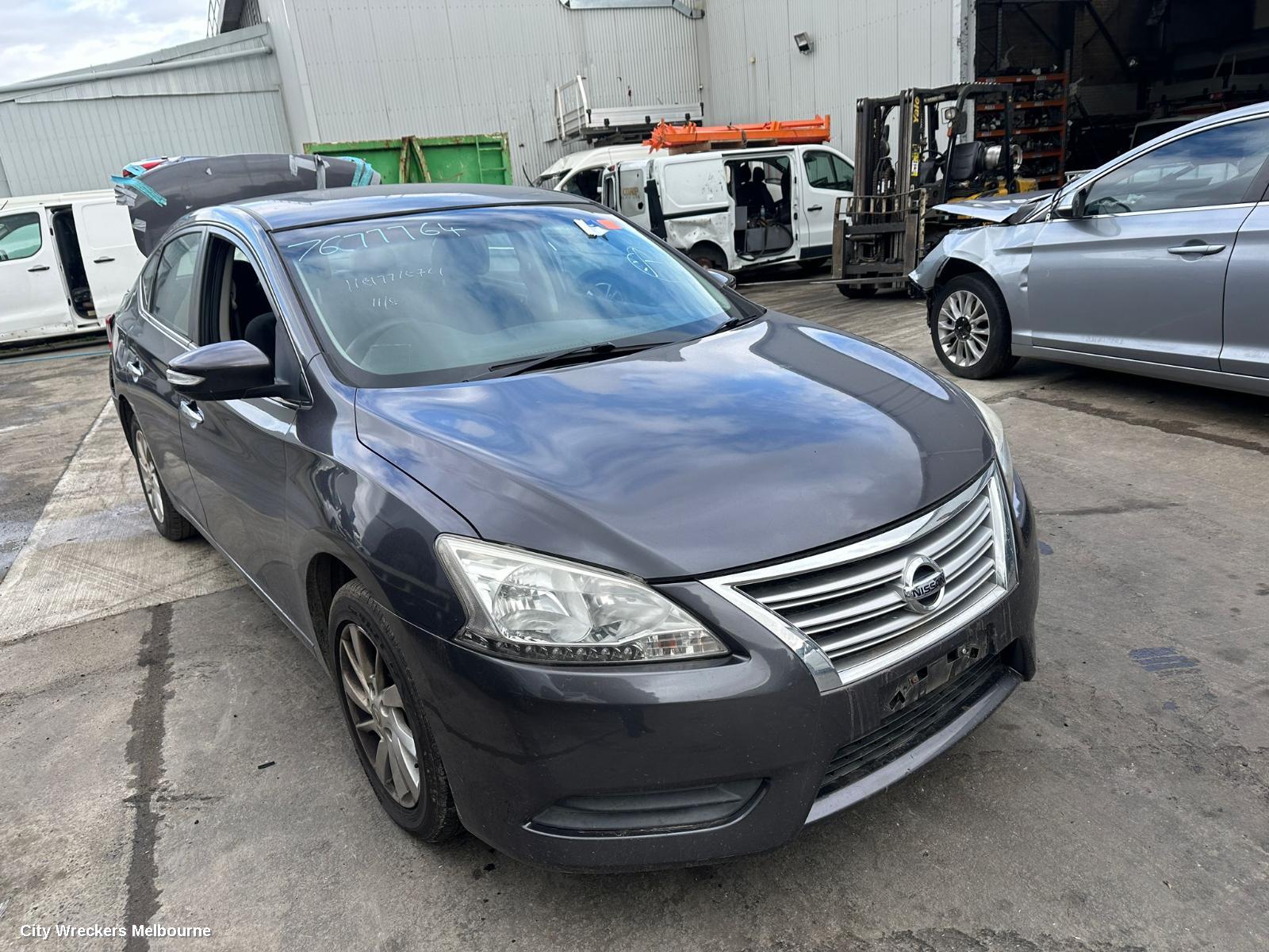 NISSAN PULSAR LEFT HEADLAMP, B17, SEDAN, ST, HALOGEN TYPE, 12/2012 - 12/2017
