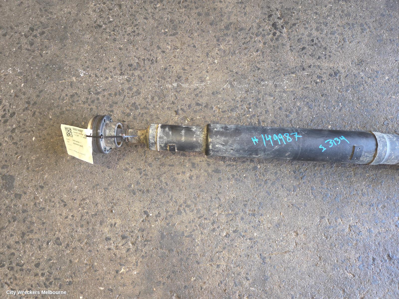 LAND ROVER FREELANDER REAR DRIVE SHAFT, 3.2, PETROL, AUTO, LF2, 06/2007 - 11/2012