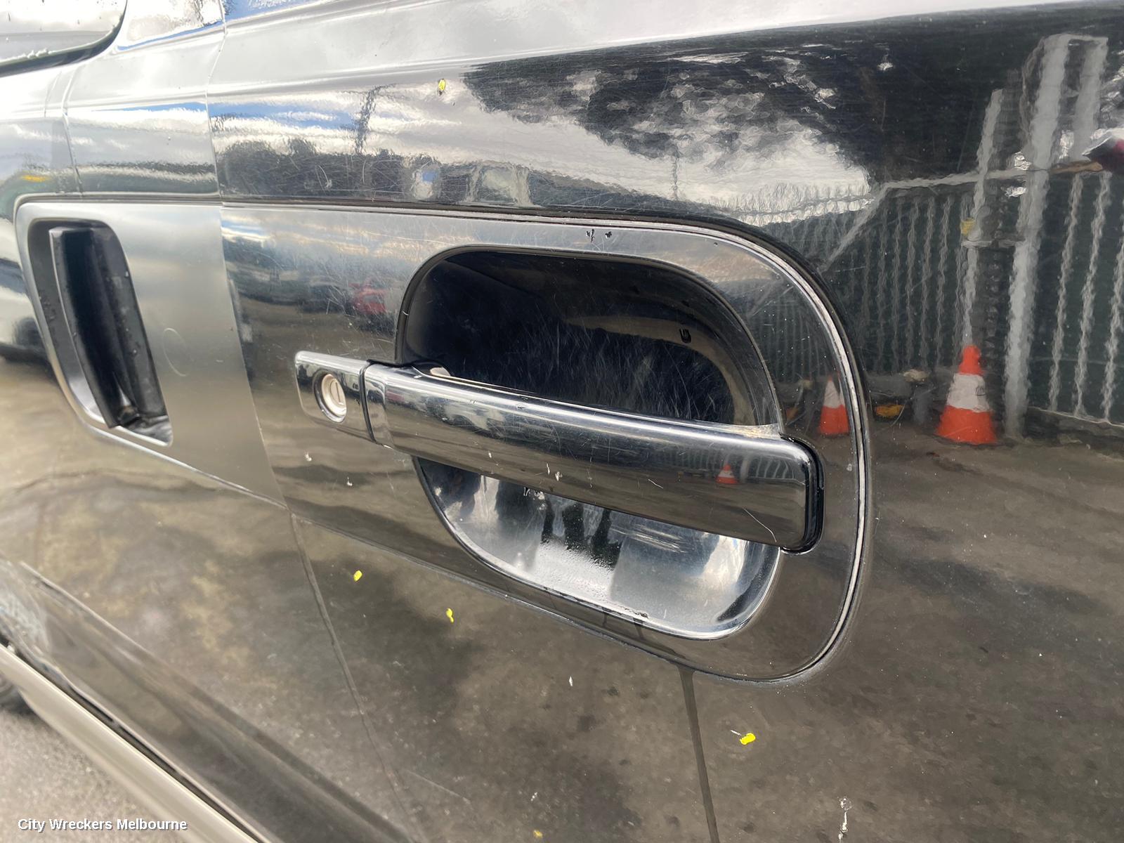 HYUNDAI ILOAD/IMAX LEFT REAR DOOR/SLIDING, TQ, IMAX, W/ MOULD TYPE, 11/2007 - 03/2021