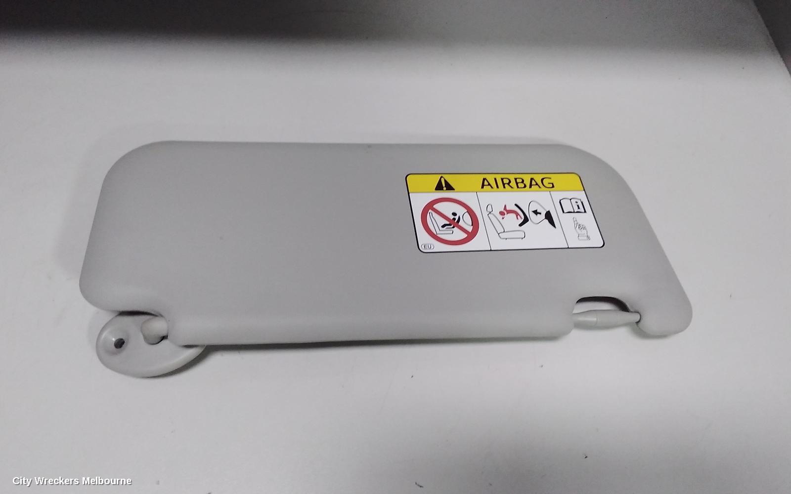 TOYOTA COROLLA SUNVISOR, ZRE182R, LH SIDE, 10/2012 - 06/2018