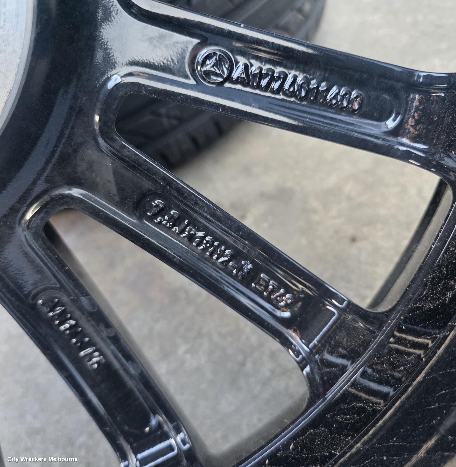 MERCEDES CLA CLASS WHEEL MAG, C117/X117, FACTORY, 19X8IN, MULTISPOKE, 787 CODE, 10/2013 - 02/2019