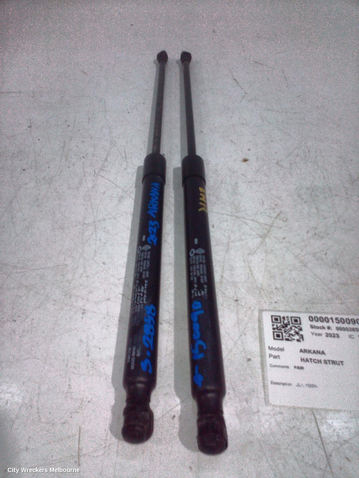 RENAULT ARKANA HATCH STRUT, JL1, 05/2021 ONWARDS