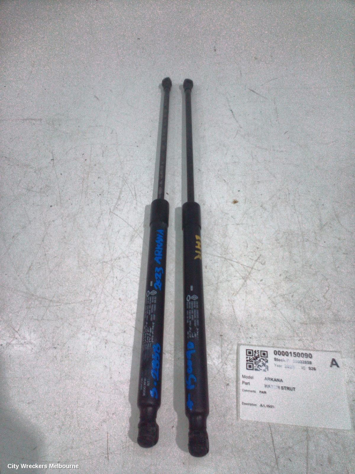 RENAULT ARKANA HATCH STRUT, JL1, 05/2021 ONWARDS