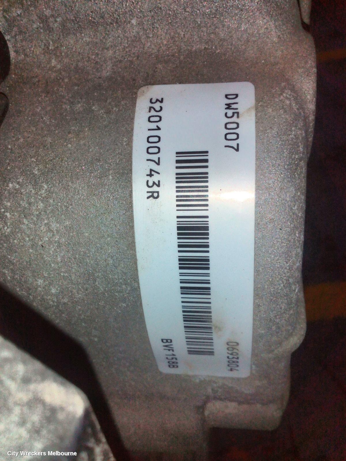 RENAULT ARKANA TRANS/GEARBOX, JL1, AUTO, PETROL, 1.3, TURBO, DW5 CODE, 7 SPEED, 05/2021 ONWARDS