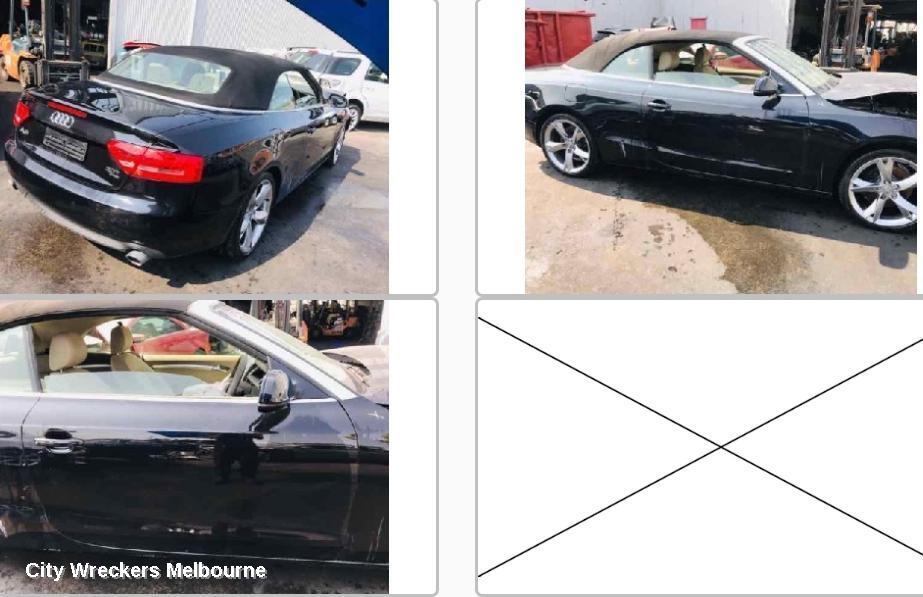 AUDI A5 RIGHT FRONT DOOR, 8F, A5/S5, CABRIO, 08/2009 - 11/2016
